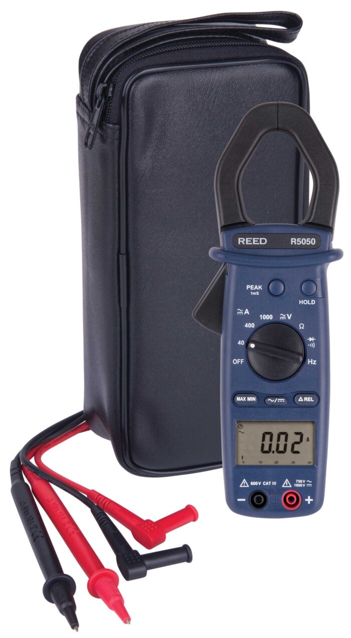 Reed R5050 C 212 True Rms Ac Dc Clamp Meter Included