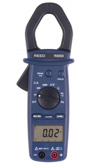 Reed R5050 C212 True Rms Ac Dc Clamp Meter Included