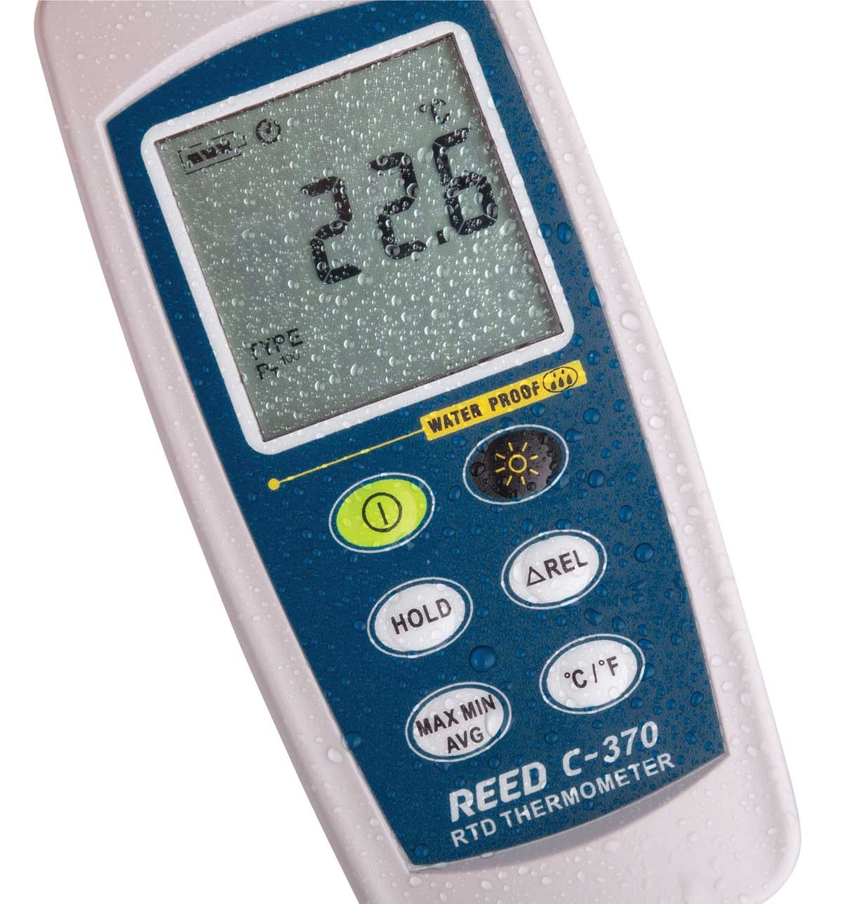 Reed Instruments C 370 Rtd Thermometer Reed C 370 Waterproof