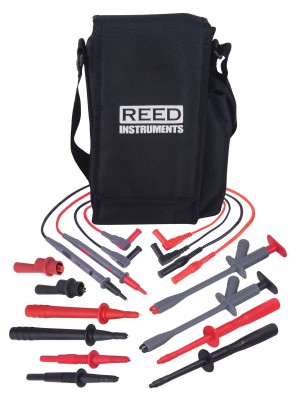 Reed Instruments Fc A23g Test Lead Kit Safety
