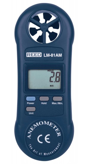 Reed Instruments Lm 81am Rotating Vane Anemometer