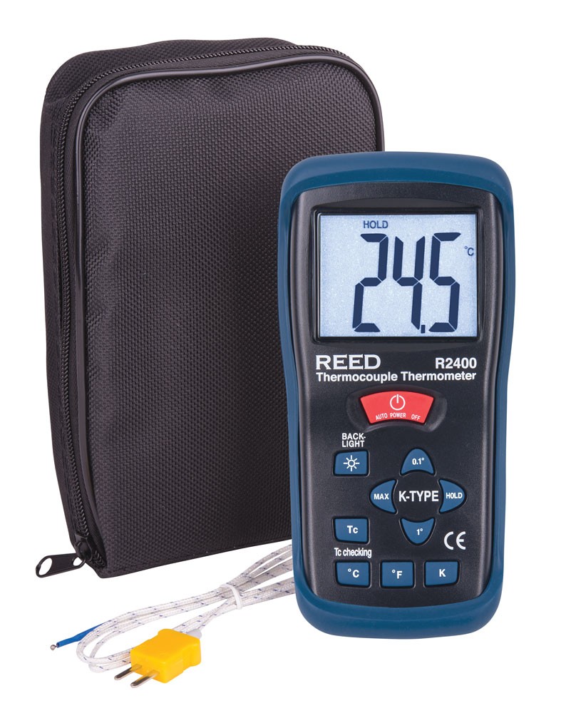 Reed Instruments R2400 Thermocouple Thermometer Included