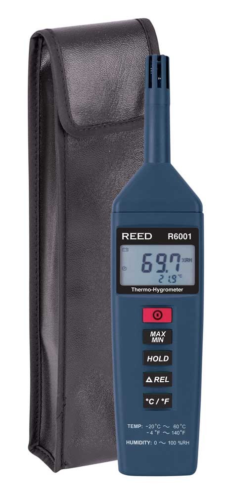 Reed Instruments R6001 Thermo Hygrometer Included