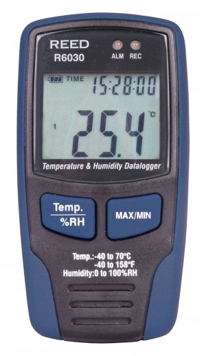 Reed Instruments R6030 Temperature Rh Data Logger