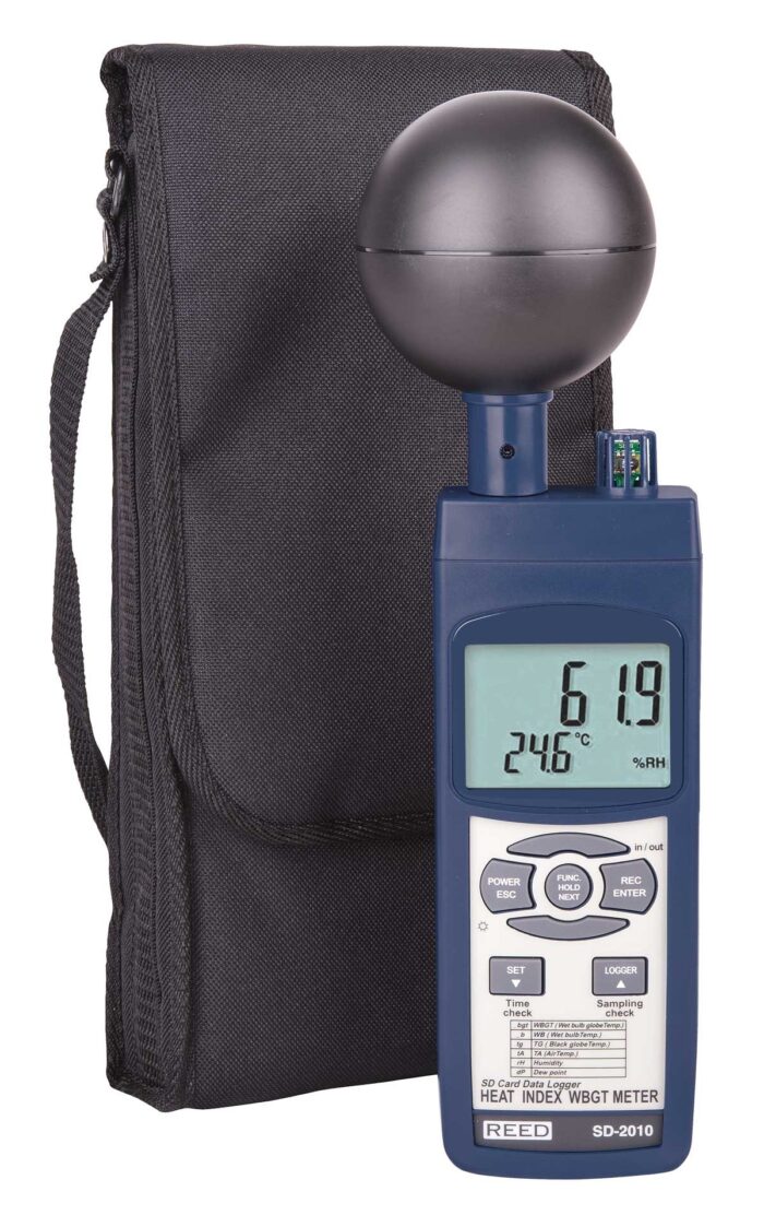 Reed Instruments Sd 2010 Heat Stress Meter Data Logger Reed Sd 2010 4