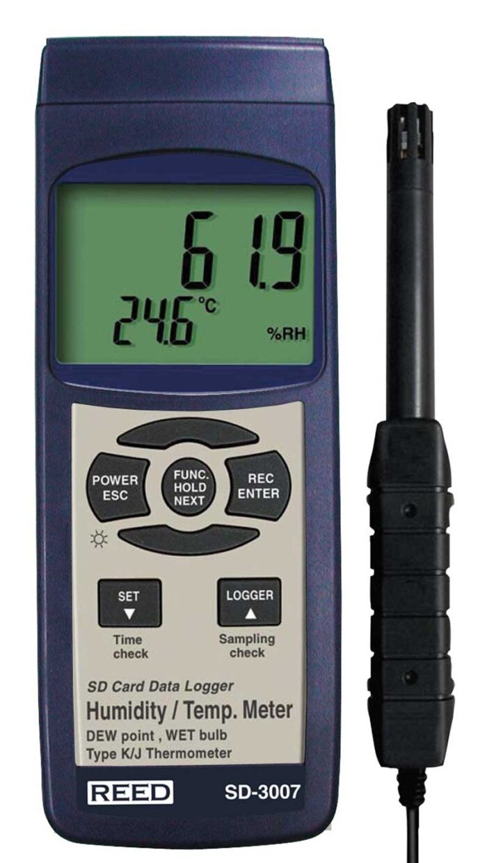 Reed Instruments Sd 3007 Thermo Hygrometer Data Logger