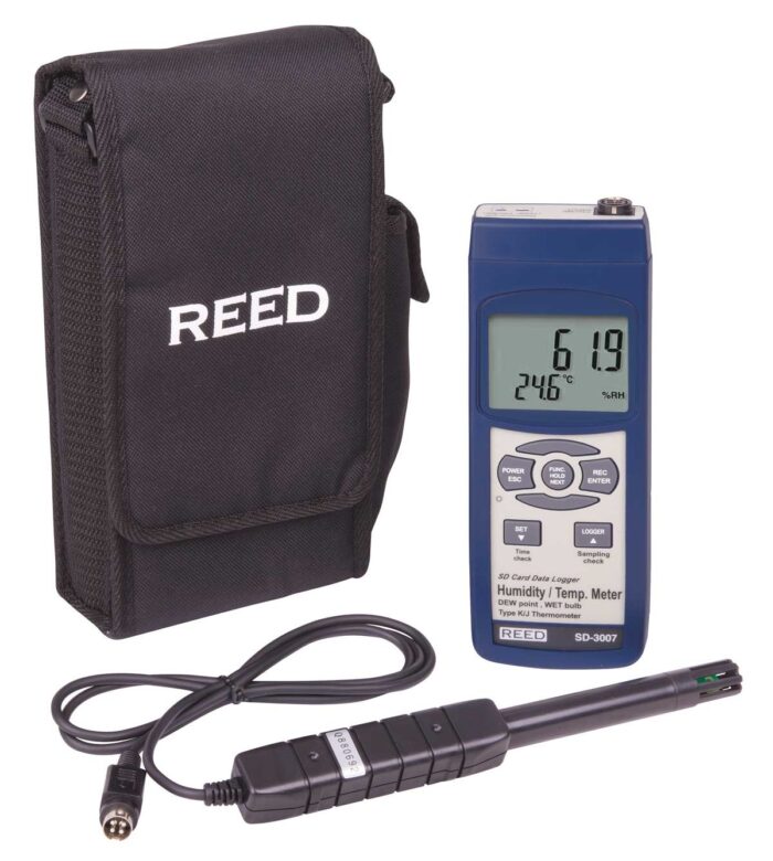 Reed Instruments Sd 3007 Thermo Hygrometer Data Logger Reed Sd 3007 4