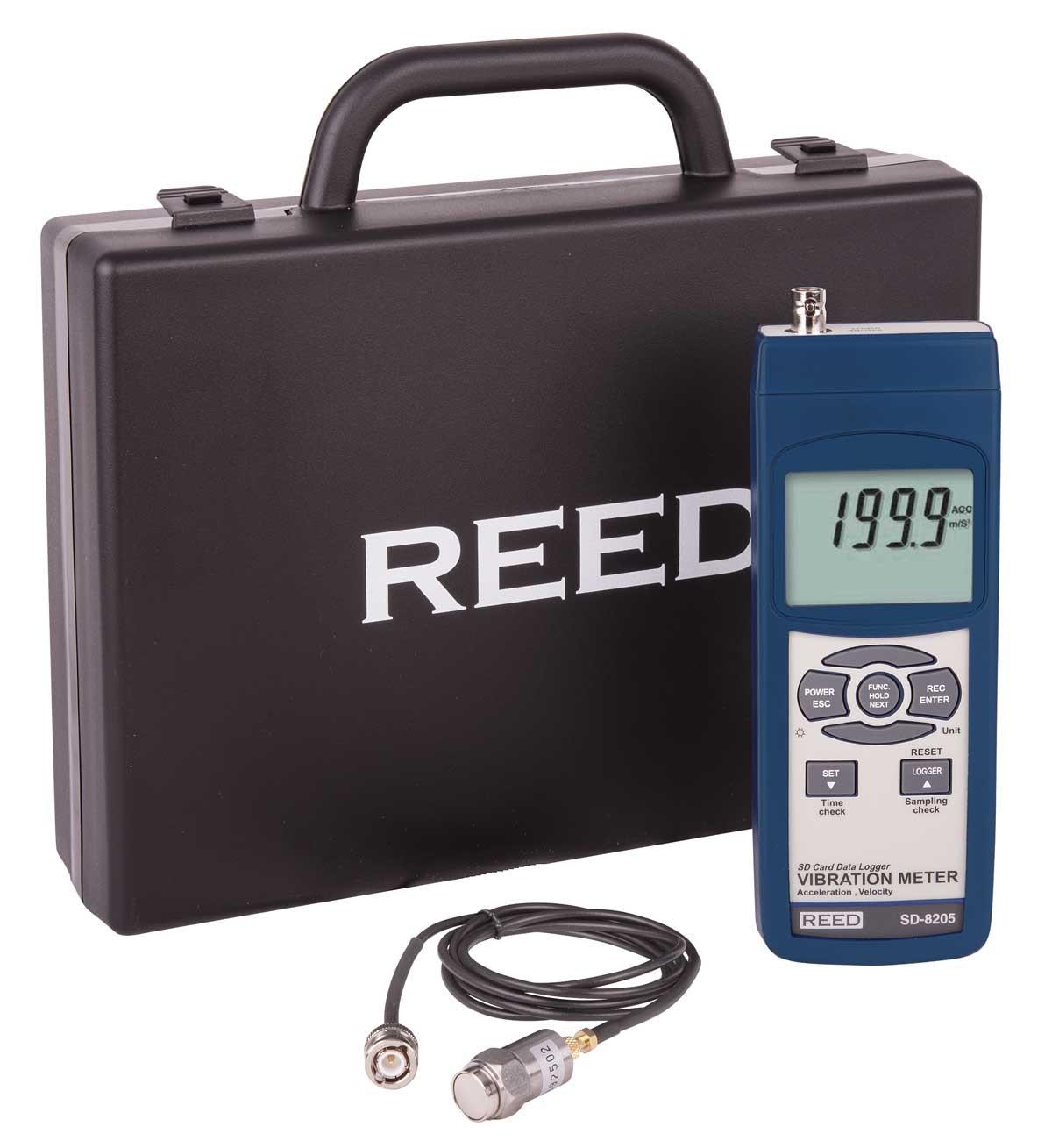 Reed Instruments Sd 8205 Vibration Meter Data Logger Reed Sd 8205 4