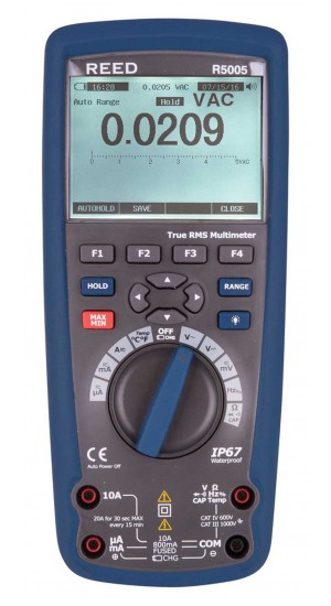 Reed R5005 Trms Industrial Multimeter