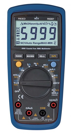 Reed R5007 True Rms Digital Multimeter
