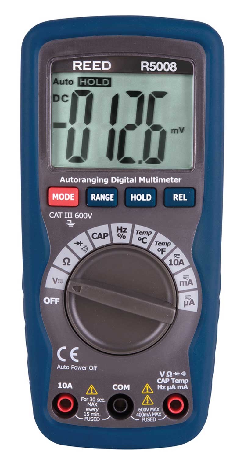 Reed R5008 Ac Dc Digital Multimeter With Temperature