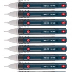REED R5100-10PK Non-Contact AC Voltage Detector With Flashlight, 10-Pack