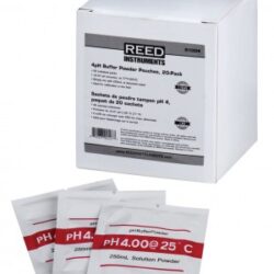 REED R1004 PH 4 Calibration Buffer Pouches, 20-Pack