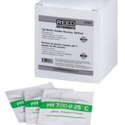 REED R1007 PH 7 Calibration Buffer Pouches, 20-Pack