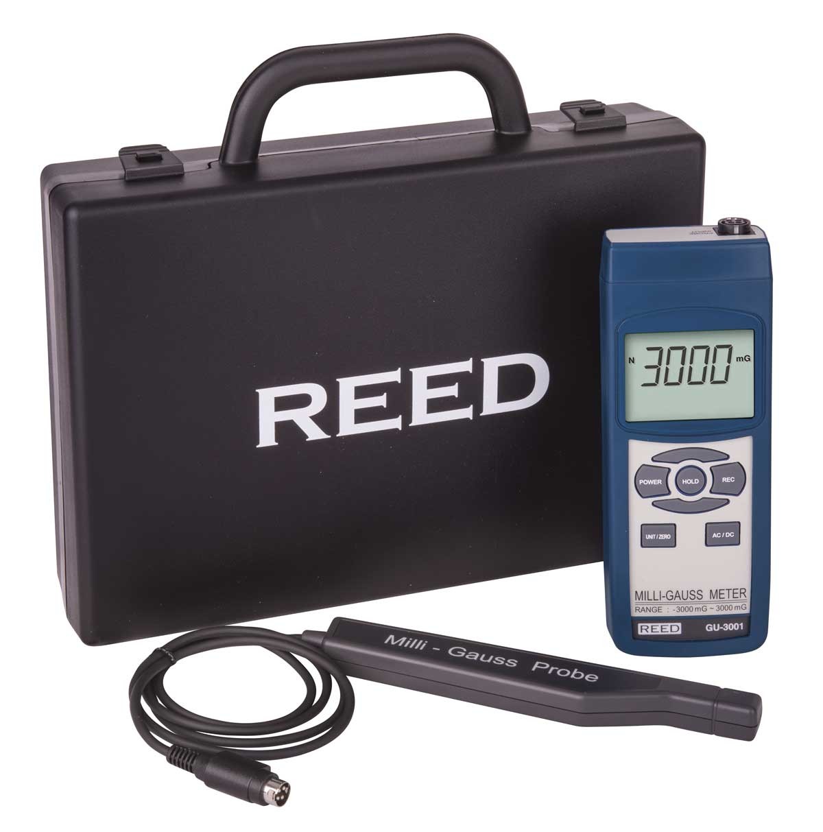 Reed Instruments Gu 3001 Electromagnetic Field Meter Reed Gu 3001 Group Shot