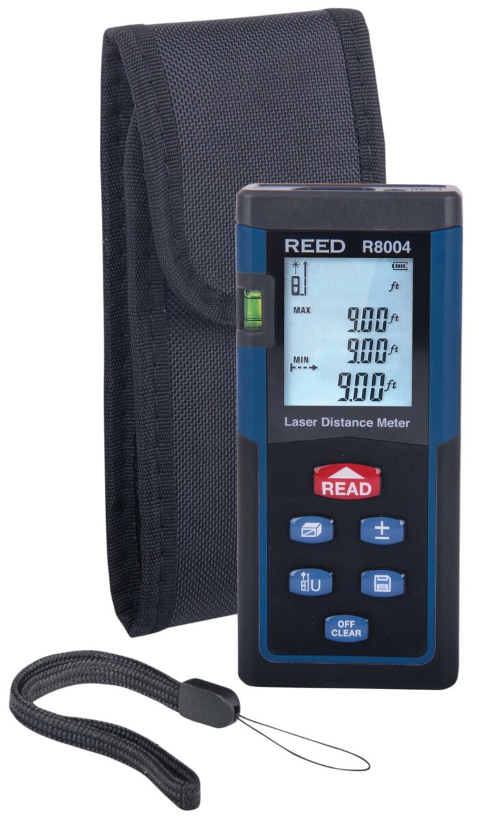 Reed R8004 Laser Distance Meter Included