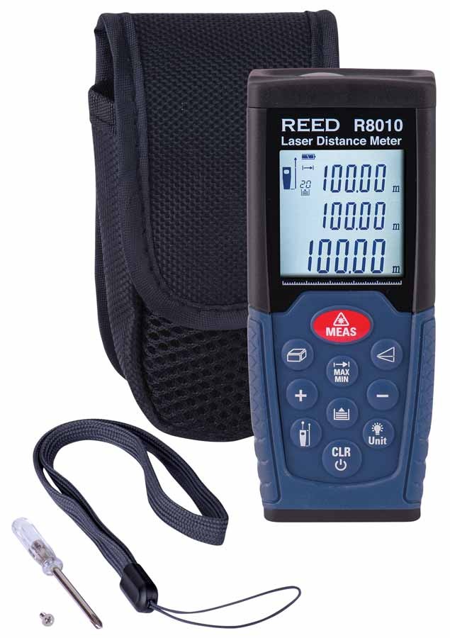 Reed R8010 Laser Distance Meter Included