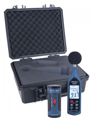 Reed R8080 Kit Data Logging Sound Level Meter And Calibrator