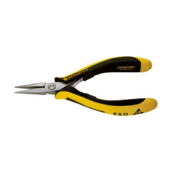 BERNSTEIN 3-996-15  ESD SNIPE NOSE PLIERS TECHNICLINE NOT SERRATED JAWS 140 MM